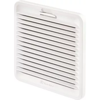 Finder 7F.02.0.000.2000.0 Abluftfilter, 155 x 155 x 22,6 mm, G3, IP54, Lichtgrau