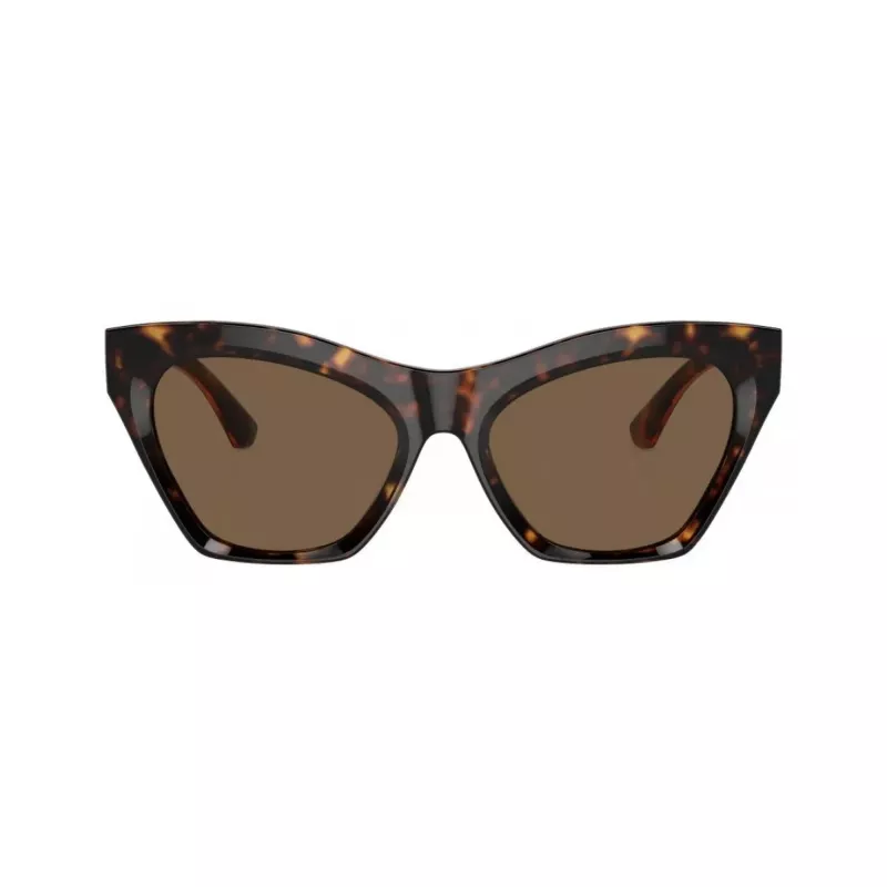 Burberry BE4420U300273 Damen-Sonnenbrille, quadratisch, Dark Havana Rahmen, braune Gradient-Gläser, 55mm
