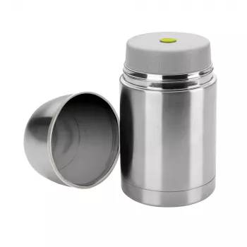 IBILI 800 ml vakuumisolierte Edelstahl-Thermoskanne für Lebensmittel