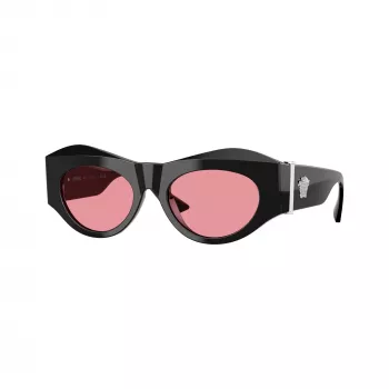 Versace VE4477U 532084 Damen-Sonnenbrille, Havana Rahmen, Braune Gradient Gläser, 52mm