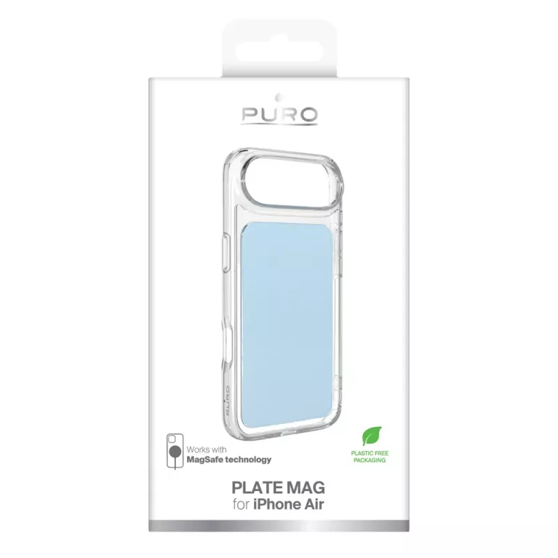 SBS Mobile Transparente Hülle für Apple iPhone 17 Air - Transparente TPU-Rückseitenabdeckung PUIPC1766CLEARMLBL
