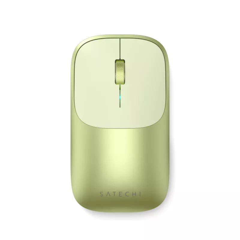 Satechi Slim EX Mouse – Kabellose Maus für zwei Geräte (Citrus)