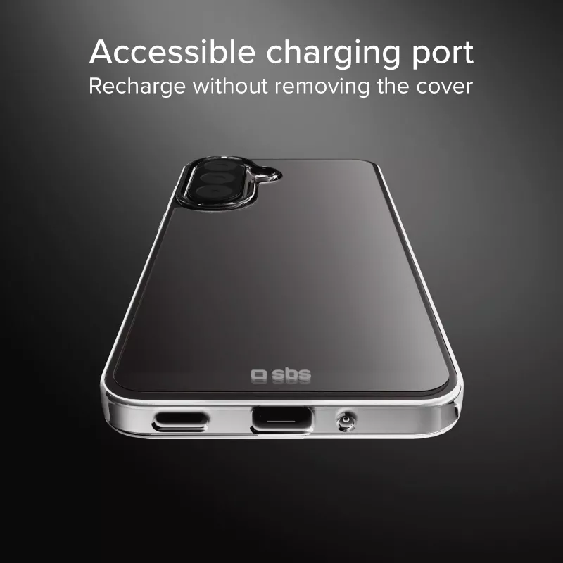 SBS Mobile Transparente TPU-Rückseitenhülle für Samsung Galaxy A37 TED3OCOVSAA37