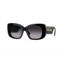 Burberry BE4410-30018G Damen-Sonnenbrille – Schwarzer Rahmen, Graue Gradient-Gläser, 52mm