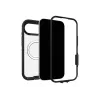 OtterBox Defender Series Pro XT Rückseitige Abdeckung für Apple iPhone Air - MagSafe-kompatibel, Dark Side (Transparent/Schwarz) 77-98498