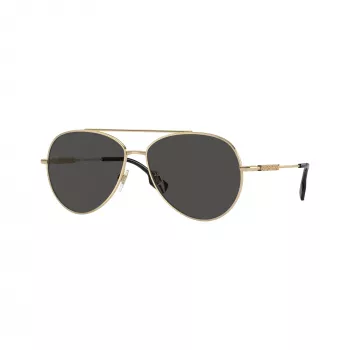 Burberry Damen BE3147 Cat-Eye-Sonnenbrille, dunkelbraunes Havanna-Gestell, braune Gradient-Gläser, 58mm BE3147-110987