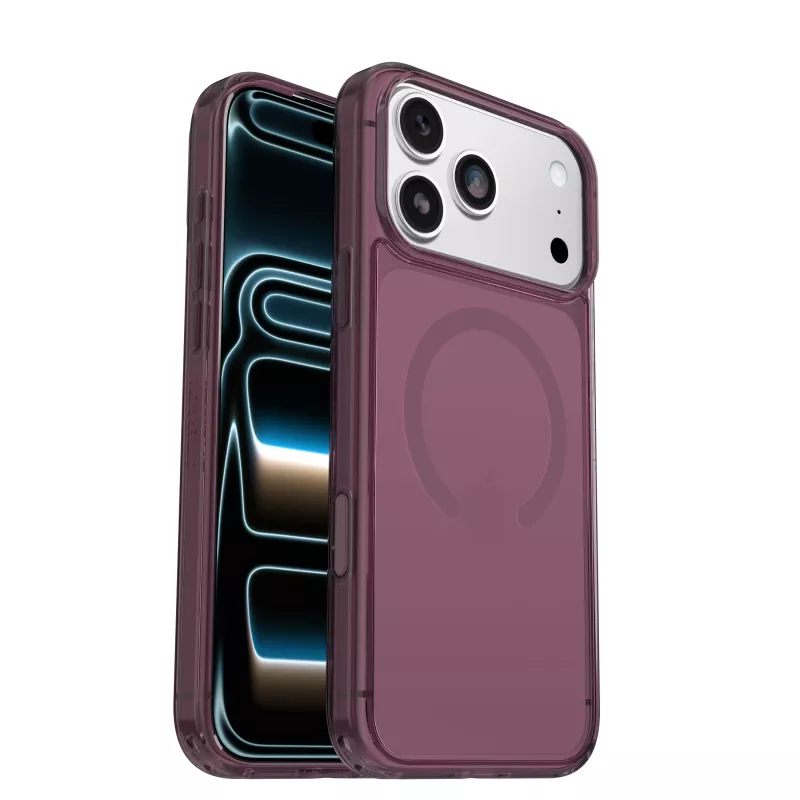 OtterBox Symmetry Clear MagSafe Camera Control Hülle für iPhone 17 Pro Max Pink (77-98872)