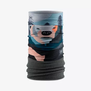 BUFF Polar Kids Multifunktionales Nacken- und Kopfschutz Izzly Multi Größe M