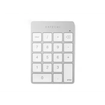 Satechi Slim Wireless Keypad – Bluetooth-Ziffernblock, Silber