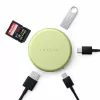 Satechi OntheGo 5-in-1 Multiport Adapter - USB-C Hub mit 4K HDMI, USB-C 5Gbps, USB-A 5Gbps, SD-Kartenleser, 60W PD Pass-through (Citrus)