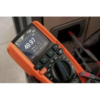 HT Instruments HT64 Digitalmultimeter mit Datenlogger, True RMS, CAT III 1000V / CAT IV 600V, 6000 Counts 1010340