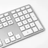 Matias Kabelgebundene USB-C Tastatur für Mac – Silber – U.S. Version (FK316CS)