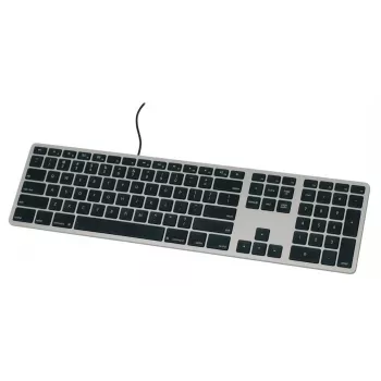 Matias Kabelgebundene USB-C Tastatur für Mac – Space Gray – U.S. Version FK316CB