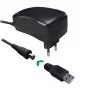 Vivanco Universal AC/DC Netzteil 27W mit 7 DC-Steckern und USB-Anschluss VVITADAPT27WUN