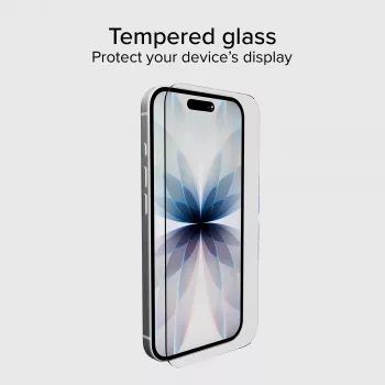SBS Mobile Displayschutzfolie aus gehärtetem Glas für Apple iPhone 17 / 17 Pro / 16 Pro TESCRGLIP1763