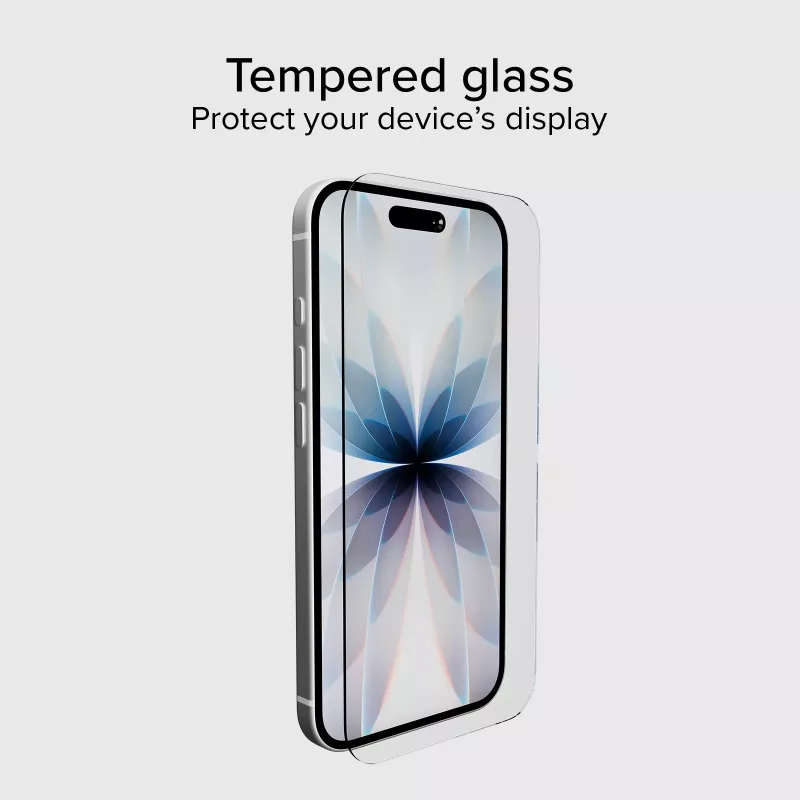 SBS Mobile Displayschutzfolie aus gehärtetem Glas für Apple iPhone 17 / 17 Pro / 16 Pro TESCRGLIP1763