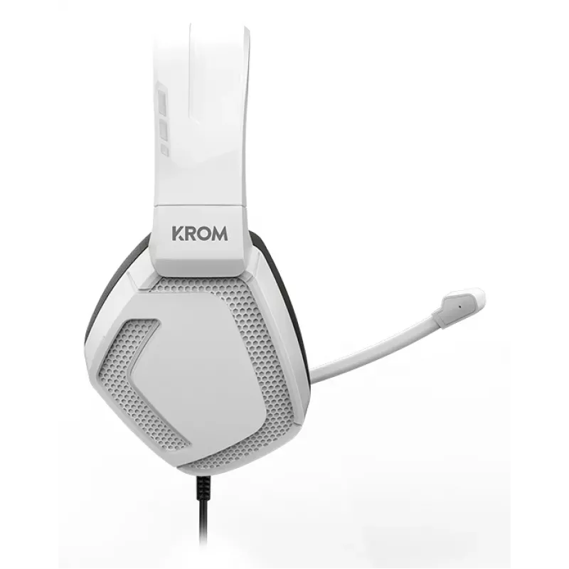 KROM KOPA PRO Kabelgebundenes Gaming-Headset Weiß NXKROMKOPAPROWH