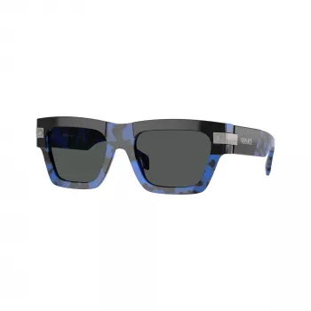 Versace VE4464-545887 Damen Cat-Eye Sonnenbrille, Schwarz/Grau, 55mm