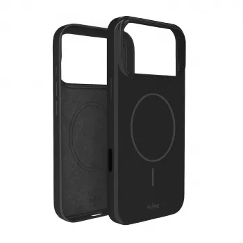 PURO Pulse Hülle für Apple iPhone 17 Pro – Schwarzes Polycarbonat, kratzfest PUIPC17P63PULSEBLK