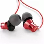 AIWA ESTM-50RD In-Ear Stereo-Headset mit Mikrofon, Rot