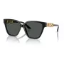 Versace Damen-Sonnenbrille VE4471BGB187 Schwarz/Grau 56mm