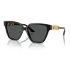 Versace Damen-Sonnenbrille VE4471BGB187 Schwarz/Grau 56mm
