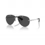 Burberry BE31511316876 Damen Pilotenbrille, goldenes Gestell, braune Gradientgläser, 60mm