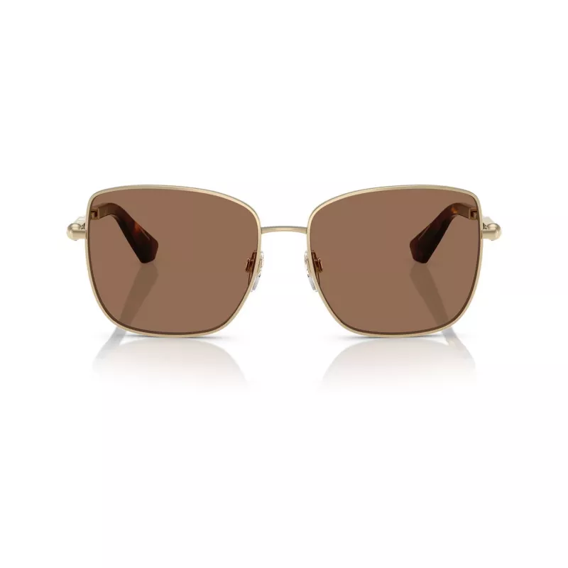 Burberry BE3158-110973 Damen-Sonnenbrille, Havana-Rahmen, Braune Gradient-Gläser, 58/16/145 mm