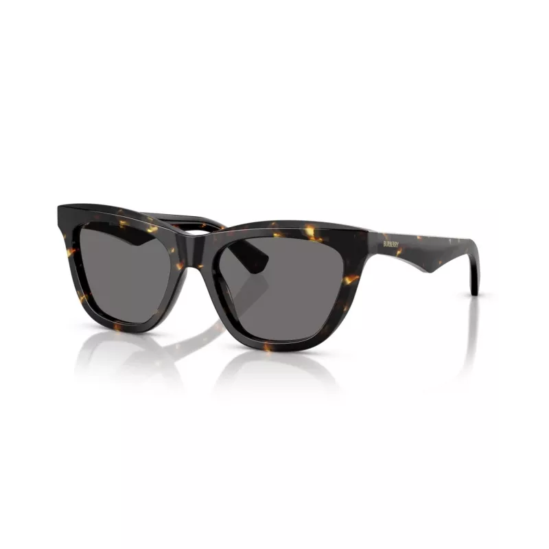 Burberry BE4435-410681 Damen Cat-Eye-Sonnenbrille, Havana/Braun, 53/18/140 mm