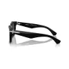 Burberry BE4439F300187 Herren Sonnenbrille, quadratisch, Acetat, Schwarz/Dunkelgrau, 51-21-145 mm