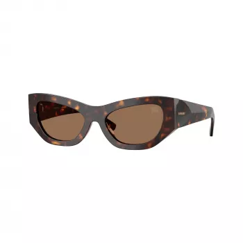 Burberry BE4450U300273 Damen-Sonnenbrille, dunkel Havanna Rahmen, braune Gradient Gläser, 54-19-140 mm