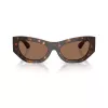 Burberry BE4450U300273 Damen-Sonnenbrille, dunkel Havanna Rahmen, braune Gradient Gläser, 54-19-140 mm