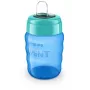Philips AVENT Easy Sip Trinklernbecher, 9M+, 260 ml, Silikonausguss, Blau