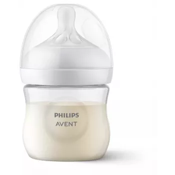 Philips Avent Natural Response Trinkflasche 125 ml mit Neugeborenen-Sauger, 0m+