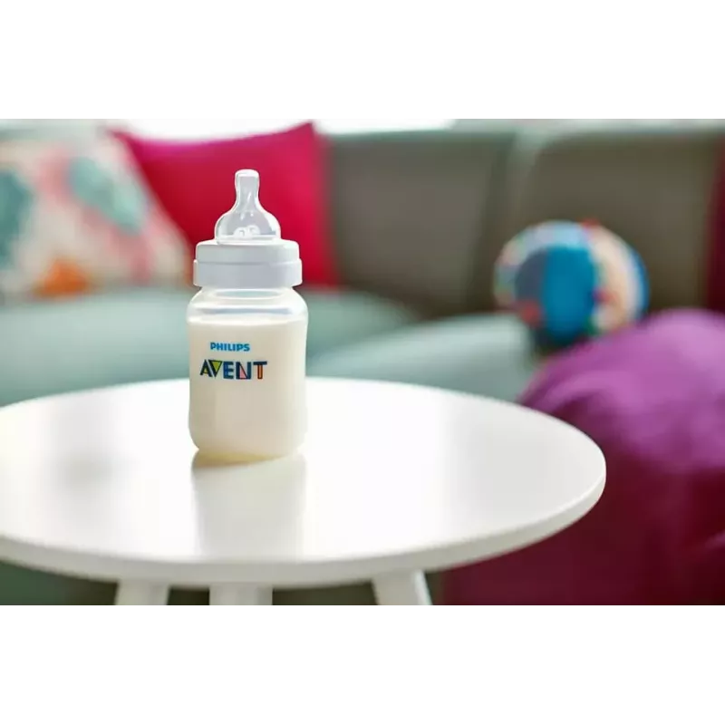 Philips Avent Anti-colic Babyflaschen-Silikonsauger, mittlerer Durchfluss, 3M+, 2er-Pack