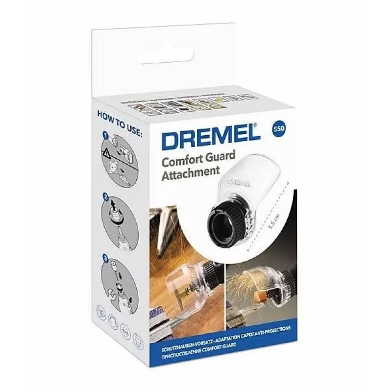 Dremel 26150550JB 550 Trennscheiben-Set, 5 Stück, 32 mm, für Metall, Holz, Kunststoff