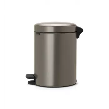 Brabantia NewIcon 5 Liter Treteimer, Platinum