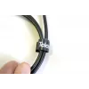 Televes KB 8 Klettband-Kabelbinder-Rolle, 8 mm x 10 m, Schwarz, Wiederverwendbar 200101