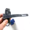 Televes KBL Klett-Kabelbinder, 10er-Pack, Schwarz, 15 mm x 250 mm 200102