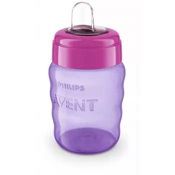 Philips AVENT Easy Sip Trinklernbecher 9m+ 260ml Silikontülle Pink
