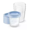 Philips Avent Muttermilch- und Babynahrung-Aufbewahrungsbecher 180 ml (5er-Pack) mit Deckeln