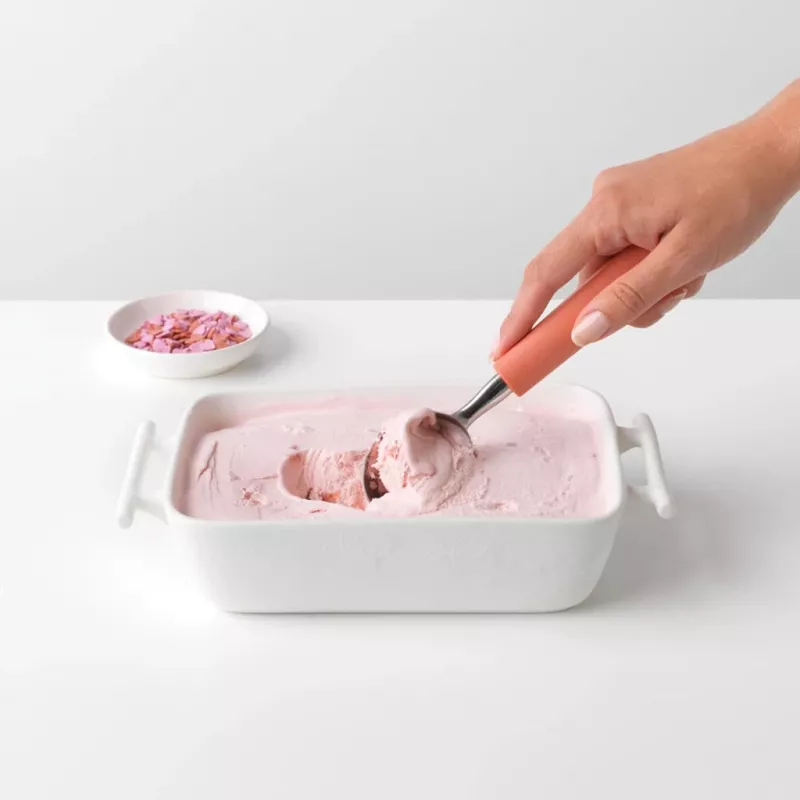 Brabantia Tasty+ Eisportionierer, Terracotta Pink