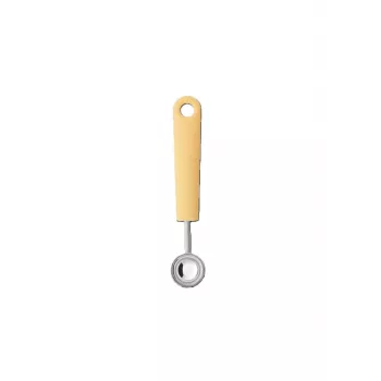 Brabantia Melonenkugelausstecher, Vanille-Gelb