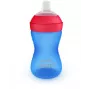 Philips Avent My Grippy Trinklernbecher mit weichem Ausguss 300ml, 9M+, Blau