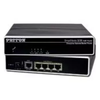 Patton SmartNode 5200 32-Kanal VoIP-Gateway mit 2 E1/T1/PRI-Anschlüssen (SN5200/32B/EUI)