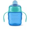 Philips AVENT Easy Sip Trinklernbecher mit Griffen, 6M+, 200ml, Silikontülle, Grün
