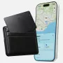 NOMAD Tracking Card V2 - Wallet Finder Karte kompatibel mit Apple Find My (Schwarz)