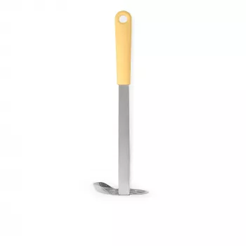Brabantia Kartoffelstampfer und Servierlöffel, Vanille-Gelb