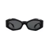 Versace VE4466UGB187 Herren-Sonnenbrille Schwarzes Gestell Dunkelgraue Gläser 54-19-140
