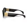 Versace VE4466UGB187 Herren-Sonnenbrille Schwarzes Gestell Dunkelgraue Gläser 54-19-140